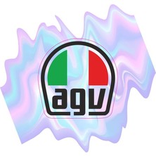 Rebon Moto Design Motosiklet Grenaj Ekipman Hologram Sticker 10'lu Paket 20