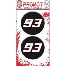 Rebon Moto Design 93 Damla Logo Sticker 01