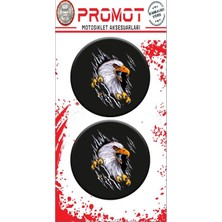 Rebon Moto Design Kartal Tasarım Damla Logo Sticker
