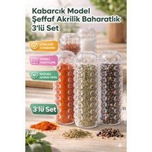Empressco Diyet Avm Kabarcık Model Şeffaf Akrilik Baharatlık 11 cm 3’lü Set Tuzluk - Fiyatı, Yorumları