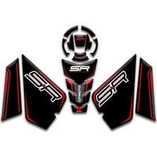 Rebon Moto Design Cfmoto 450SR Uyumlu Tank Pad Set 03