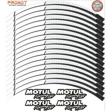 Rebon Moto Design Motul Tasarım Motosiklet Jant Şeridi Model 4