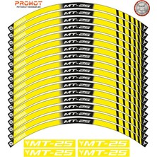 Rebon Moto Design mt 25 Uyumlu Jant Şeridi Model 5