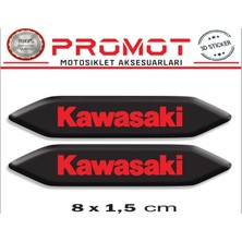 Rebon Moto Design Kawasaki Damla Logo Sticker 01
