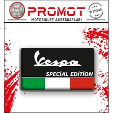 Rebon Moto Design Vespa Damla Logo Sticker 05