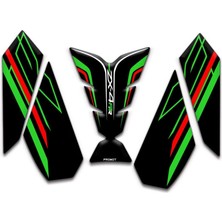 Rebon Moto Design Kawasaki ZX4RR Uyumlu Tank Pad Set 02