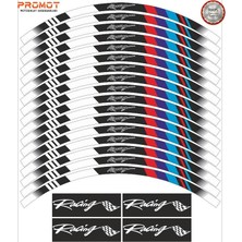 Rebon Moto Design M Power Tasarım Motosiklet Jant Şeridi Model 4