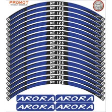 Rebon Moto Design mt 125 Uyumlu Jant Şeridi Model 4