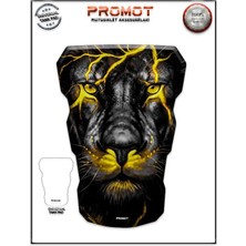 Rebon Moto Design Universal Motosiklet Tank Pad 3D Sticker 0428