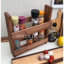 Empressco Imker Home Ahşap Tezgahüstü Organizer Mutfak Rafı Baharatlık Takımı Standı Baharat Kavanoz Seti Düzenleyici - Fiyatı, Yorumları