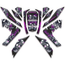 Rebon Moto Design Forza Uyumlu Tank Pad Full SET(2018-2024) 05