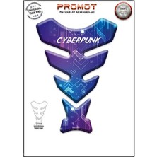 Rebon Moto Design Universal Motosiklet Tank Pad 3D Sticker 0035