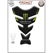 Rebon Moto Design Universal Motosiklet Tank Pad 3D Sticker 0073