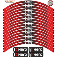 Rebon Moto Design Hero Uyumlu Jant Şeridi Model 1