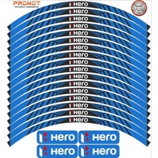 Rebon Moto Design Hero Uyumlu Jant Şeridi Model 4