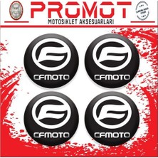 Rebon Moto Design Cf Moto Uyumlu Damla Sticker (4cm-4 Adet) 05
