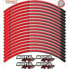 Rebon Moto Design Motul Tasarım Motosiklet Jant Şeridi Model 2