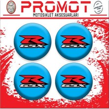 Rebon Moto Design Gxsr Uyumlu Damla Sticker (4cm-4 Adet) 02