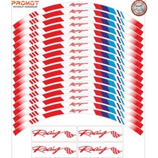 Rebon Moto Design M Power Tasarım Motosiklet Jant Şeridi Model 1
