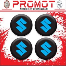 Rebon Moto Design Suzukı Uyumlu Damla Sticker (4cm-4 Adet) 02