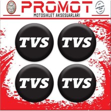 Rebon Moto Design Tvs Uyumlu Damla Sticker (4cm-4 Adet)