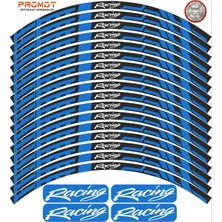Rebon Moto Design Racing Tasarım Motosiklet Jant Şeridi Model 4