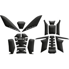 Rebon Moto Design Honda Forza 750 Uyumlu Tank Pad Full Set 04