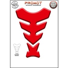 Rebon Moto Design Universal Motosiklet Tank Pad 3D Sticker 0002