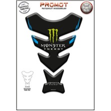 Rebon Moto Design Universal Motosiklet Tank Pad 3D Sticker 0072