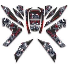 Rebon Moto Design Forza Uyumlu Tank Pad Full SET(2018-2024) 03