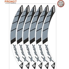 Rebon Moto Design Xmax Uyumlu Jant Şeridi Model 4