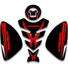 Rebon Moto Design Honda Cbr 125-250 Uyumlu Tank Pad Set Kırmızı