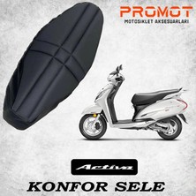 Rebon Moto Design Activa Uyumlu Konfor Sele Fileli Hava Destekli Koltuk Kılıfı