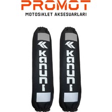 Rebon Moto Design Kanuni Uyumlu Amortisör Kılıfı Reflektörlü Beyaz