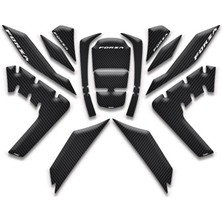 Rebon Moto Design Forza Uyumlu Tank Pad Full SET(2018-2024) 01