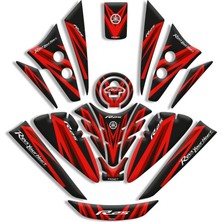 Rebon Moto Design Yamaha R25 Uyumlu Tank Pad Full Set (2019-2026)  06