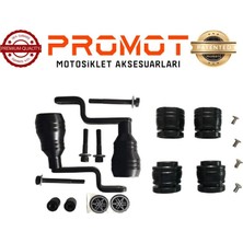 Rebon Moto Design R25 2019-2026 Uyumlu Koruma Takozu+Aks Koruma Set