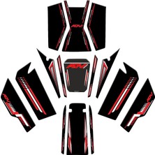 Rebon Moto Design Honda Adv 350 Uyumlu Tank Pad Full Set 06