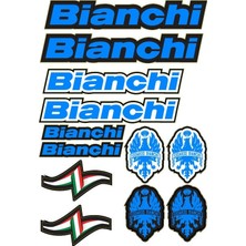 Rebon Moto Design Bianchi Bisiklet Sticker Set 04