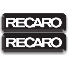 Rebon Moto Design Recaro Amblemi Oto Sticker 3D