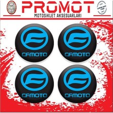 Rebon Moto Design Cf Moto Uyumlu Damla Sticker (4cm-4 Adet) 02