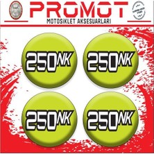 Rebon Moto Design 250NK Uyumlu Damla Sticker (4cm-4 Adet) 07