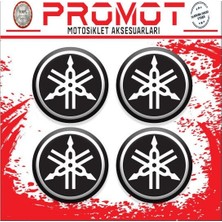 Rebon Moto Design Yamaha Uyumlu Damla Sticker (4cm-4 Adet) 03
