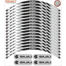 Rebon Moto Design Rs 200 Uyumlu Jant Şeridi Model 7