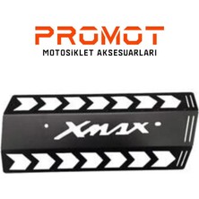 Rebon Moto Design Xmax Uyumlu Egzoz Koruma Siyah Renk 2018-2024