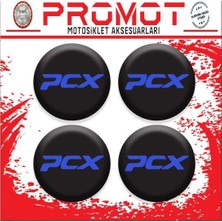 Rebon Moto Design Pcx Uyumlu Damla Sticker (4cm-4 Adet) 02