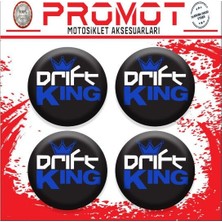 Rebon Moto Design Drift Uyumlu Damla Sticker (4cm-4 Adet) 01