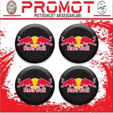 Rebon Moto Design Redbull Tasarım Damla Sticker (4cm-4 Adet)