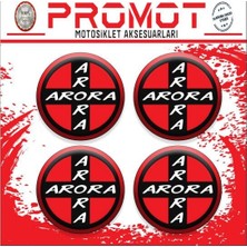 Rebon Moto Design Arora Uyumlu Damla Sticker (4cm-4 Adet) 02