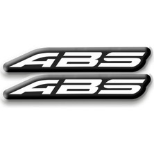 Rebon Moto Design Abs Damla Logo Sticker 01